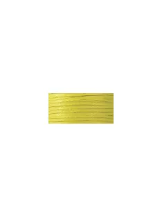 Pamutzsinór, viaszolt, sárga, 1 mm, 20 m