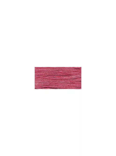 Pamutzsinór, viaszolt, pink, 1 mm, 20 m