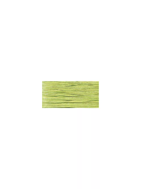Pamutzsinór, viaszolt, fűzöld, 1 mm, 20 m