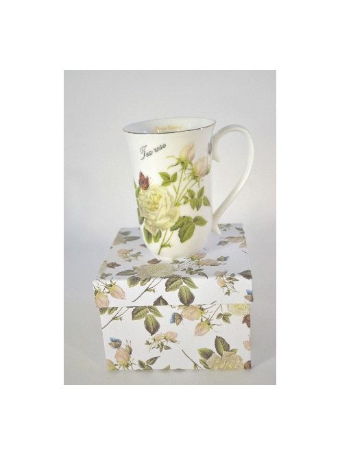 BÖGRE PORCELÁN TEARÓZSA 400ML ÁTM:8,5CM M:12CM