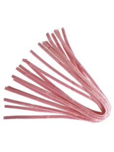 Zseníliadrót, 50 cm, rózsaszín,csom. 10 db, 9 mm vastag