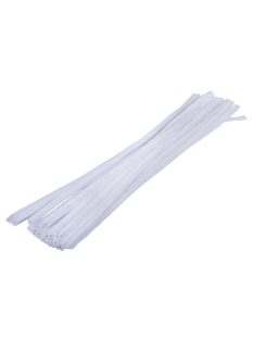 Zseníliadrót, 30 cm, fehér, csom. 25 db, 6 mm vastag