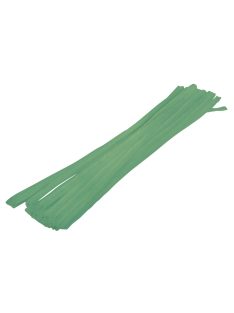 Zseníliadrót, 30 cm, zöld, csom. 25 db, 6 mm vastag