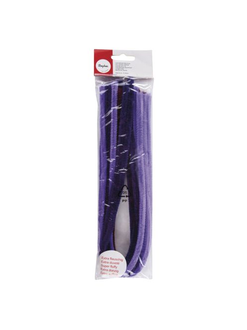 Zseníliadrót-keverék, lila árnyalatok,50 x 0, 9 cm, 10 db