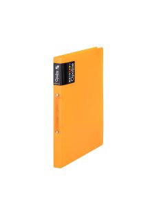  Gyűrűskönyv A4, 2 gyűrűs 2cm gerinc PP,  Karton P+P Opaline narancs