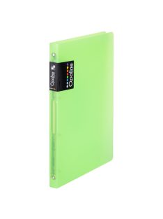   Gyűrűskönyv A4, 4 gyűrűs 2cm gerinc PP,  Karton P+P Opaline zöld