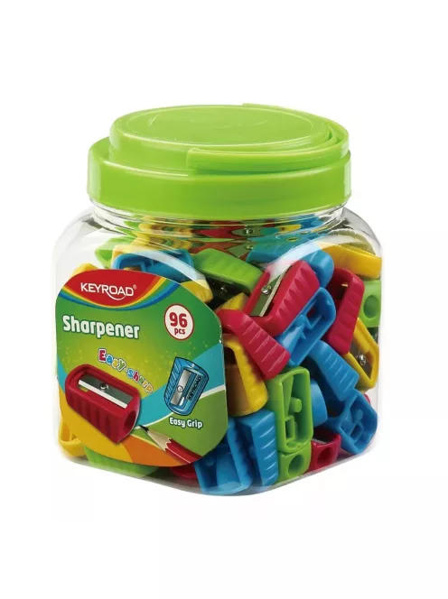 Hegyező 1 lyukú Keyroad Classic vegyes színek