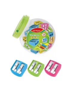 Hegyező 2 lyukú Keyroad Easy-sharp vegyes színek