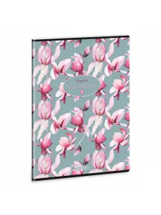 Ars Una Rosy Magnolia A/4 extra kapcsos füzet-vonalas