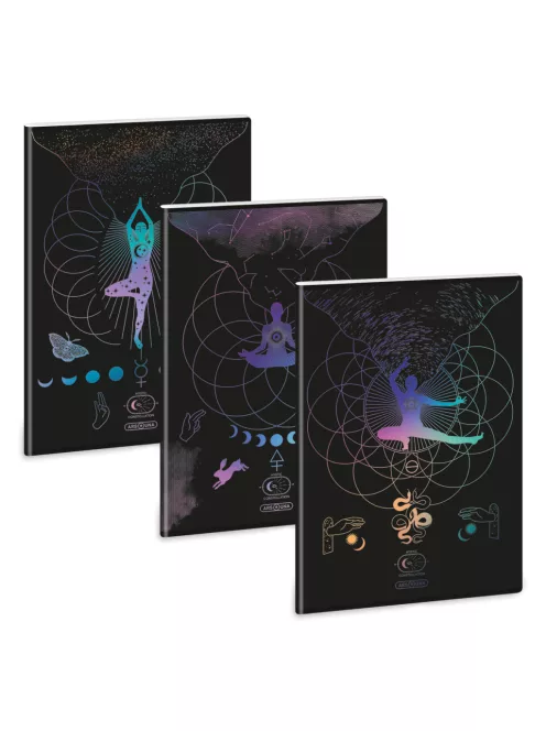 Ars Una Mystic Constellation A/4 extra kapcsos füzet-vonalas