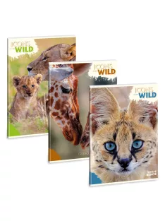   Ars Una Máté Bence Icons of the Wild A/4 extra kapcsos füzet-vonalas