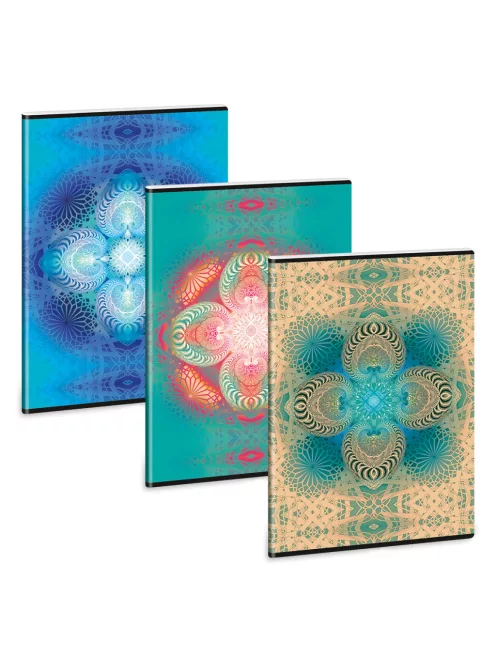 Ars Una Mandala Hope-mix A/4 extra kapcsos füzet-négyzethálós