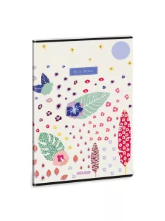   Ars Una Cream Hibiscus A/4 extra kapcsos füzet-négyzethálós
