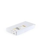 Fém spirál 3:1, 6mm, 21-35lap, Fellowes® 100 db/doboz, fekete