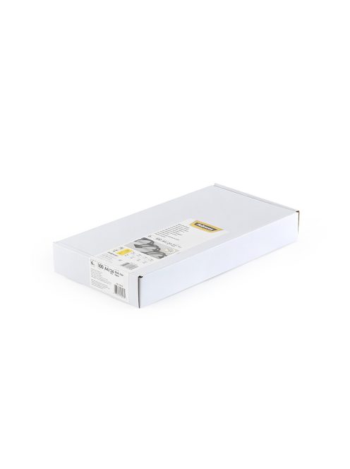 Fém spirál 3:1, 6mm, 21-35lap, Fellowes® 100 db/doboz, fekete