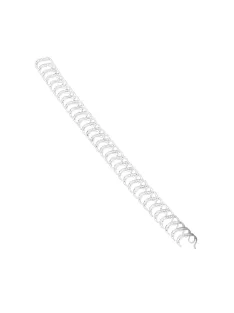   Fém spirál 3:1, 12mm, 81-100lap, Fellowes® 100 db/doboz, fehér