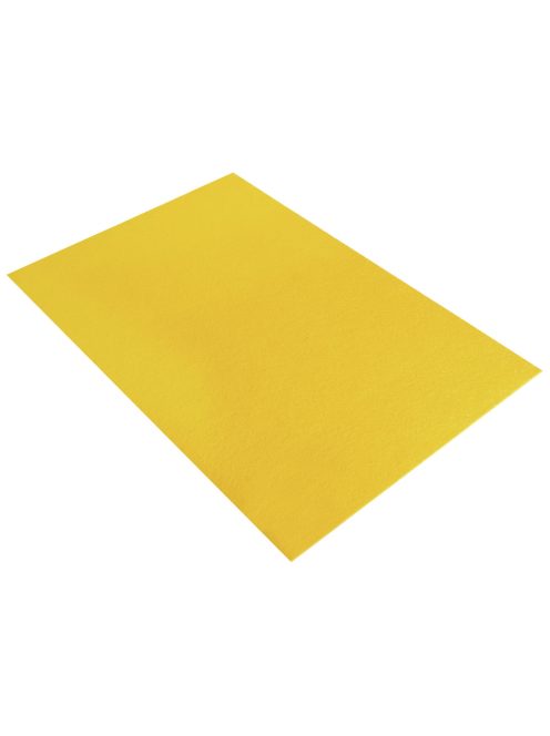 Textilfilc, poliészter, sárga, 30x45x0,2 cm