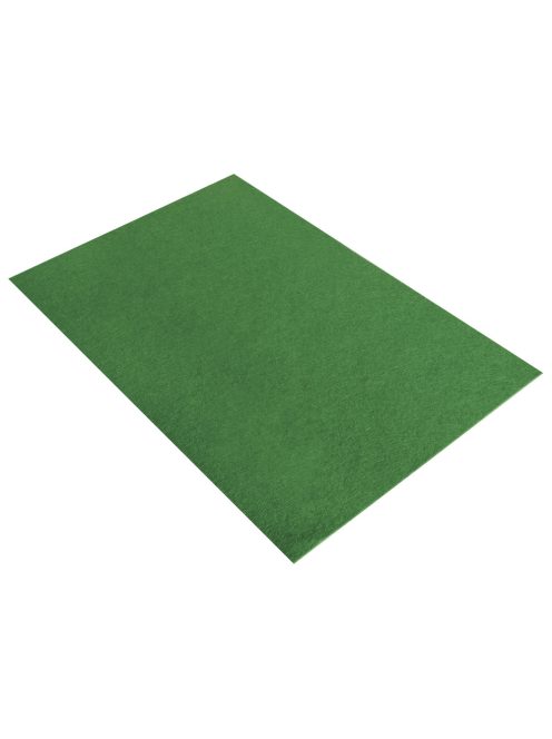 Textilfilc, poliészter, zöld, 30x45x0,2 cm