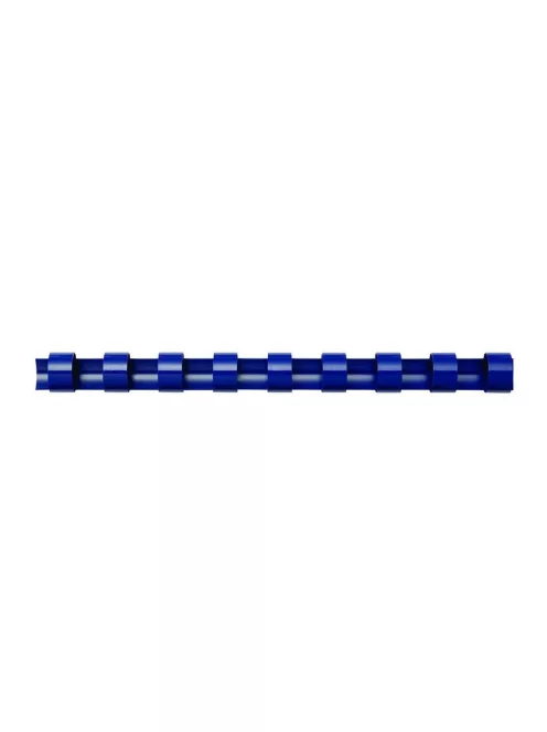 Spirál, műanyag, 12mm, 56-80lap, 100 db/doboz, Fellowes® kék