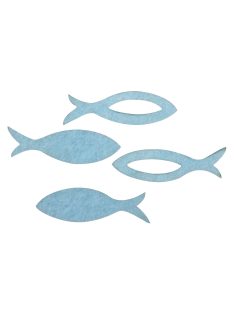 Famatrica hal, vil.kék, 3,5x1x0,2cm, 2-féle, 36 db
