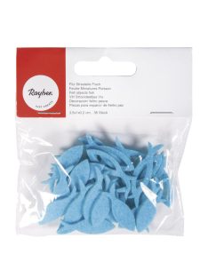 Famatrica hal, vil.kék, 3,5x1x0,2cm, 2-féle, 36 db