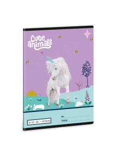 Ars Una Cute Animals - Unicorn A/5 1. oszt. füzet 14-32