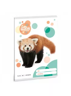   Ars Una Cuki Állatok - Vörös Panda A/5 2. oszt. füzet 16-32