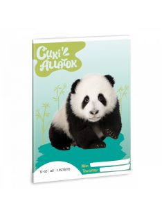 Ars Una Cuki Állatok - Panda A/5 3. oszt. füzet 12-32