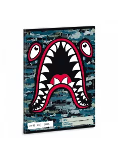 Ars Una Flying Sharks A/5 sima füzet 20-32