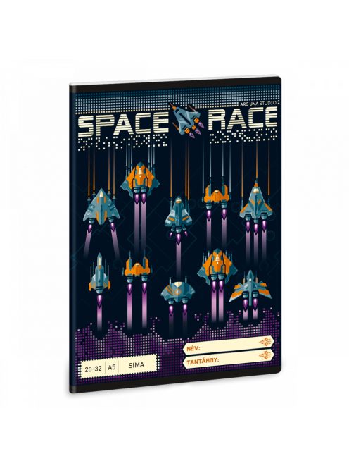 Ars Una Space Race A/5 sima füzet 20-32