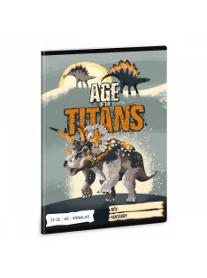 Ars Una Age of the Titans A/5 vonalas füzet 21-32