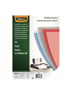   Előlap, A3, 200 mikron, 100 db/csomag, Fellowes® víztiszta