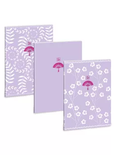   Ars Una Soft Touch Purple Spring A/4 extra kapcsos füzet-sima