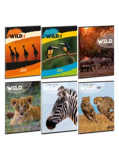   Ars Una Máté Bence The Eyes of the Wild A/4 extra kapcsos füzet-sima