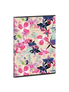 Ars Una Beach Flower A/4 extra kapcsos füzet-sima