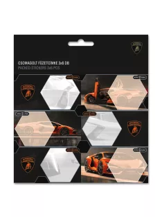 Lamborghini csomagolt füzetcímke (3x6 db)