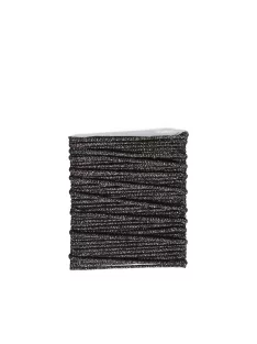 Csillámos zsinór, 2mm átm.,anthrazit, 7m