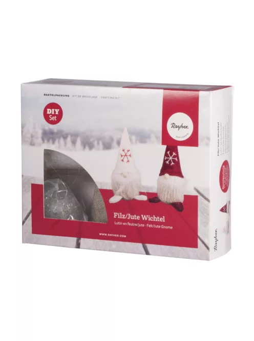 Barkácscsomag: filcmanók, 14cm, Box 2 db