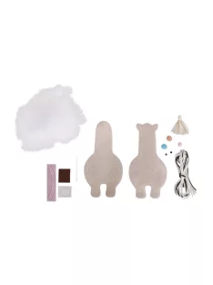 Barkácscsomag: láma, 5,5x20 cm, 1 db