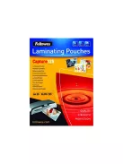 Lamináló fólia, A4, 125 mikron, fényes, 25 db/doboz, Fellowes®