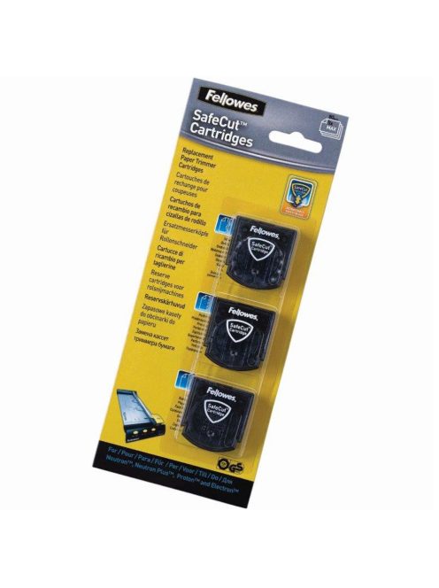 Vágókés görgős vágógépekhez, hullámos vágás, perforálás, hajtott vágás, Fellowes® 3 db/csomag,