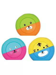   Hegyező, 2 lyukú, 1 db/bliszter, Keyroad Speedy Snail, vegyes színek