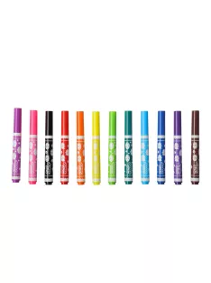   Rostirón, filctoll készlet, 5 mm, 12 db/bliszter, Keyroad Jumbo, vegyes színek