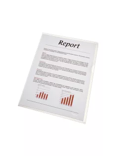   Genotherm 'L' A4, 75 micron víztiszta 54810 100 db/csomag, Esselte