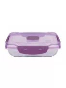 Ételtároló doboz 0,7 literes csatos és szelepes mikrós-fagyasztós_lányos színek