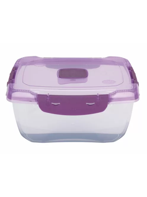 Ételtároló doboz 1,4 literes csatos és szelepes mikrós-fagyasztós_lányos színek