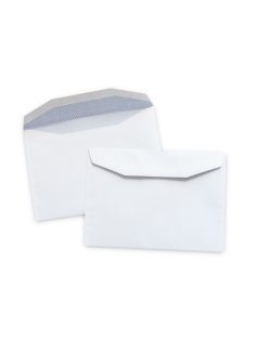   Boríték LC/5 enyvezett bélésnyomot 162x229mm Bluering® fehér