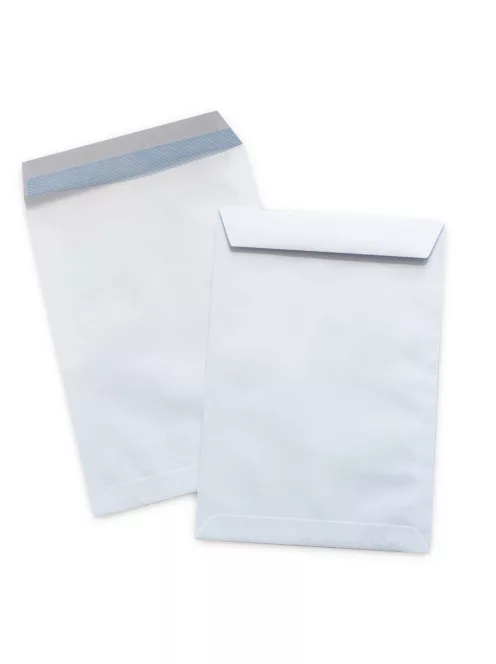 Boríték TB/4 szilikonos bélésnyomott 250x353mm Bluering® fehér