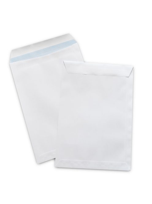 Boríték TC/4 öntapadó bélésnyomott 229x324mm Bluering® fehér