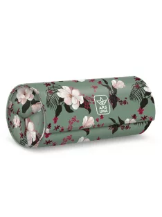 Ars Una Flowery green feltekerhető tolltartó